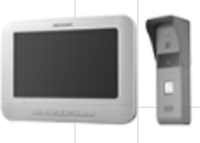  Hikvision DS-KIS203 Комплект DS-KB2421-IM (вызывная панель) + DS-KH2220 (монитор 7“)